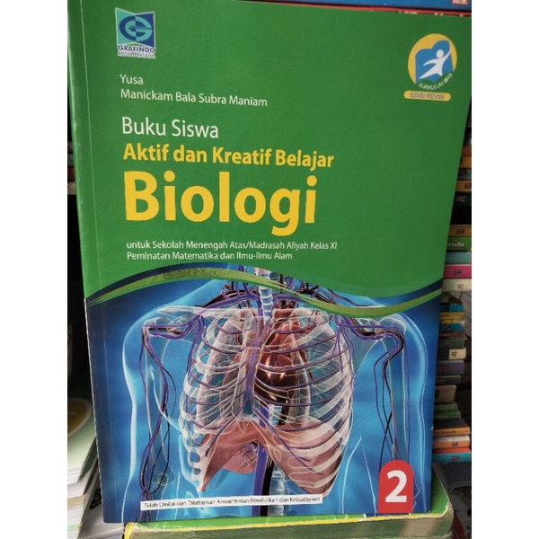 BIOLOGI 2 GRAFINDO SMA/MA KELAS 2 K13 REVISI