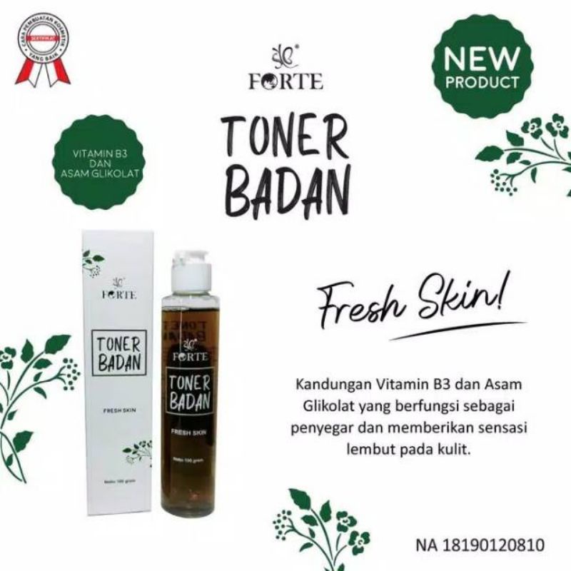 *Afnansa* Toner Badan SYB Forte Dan Red jelly