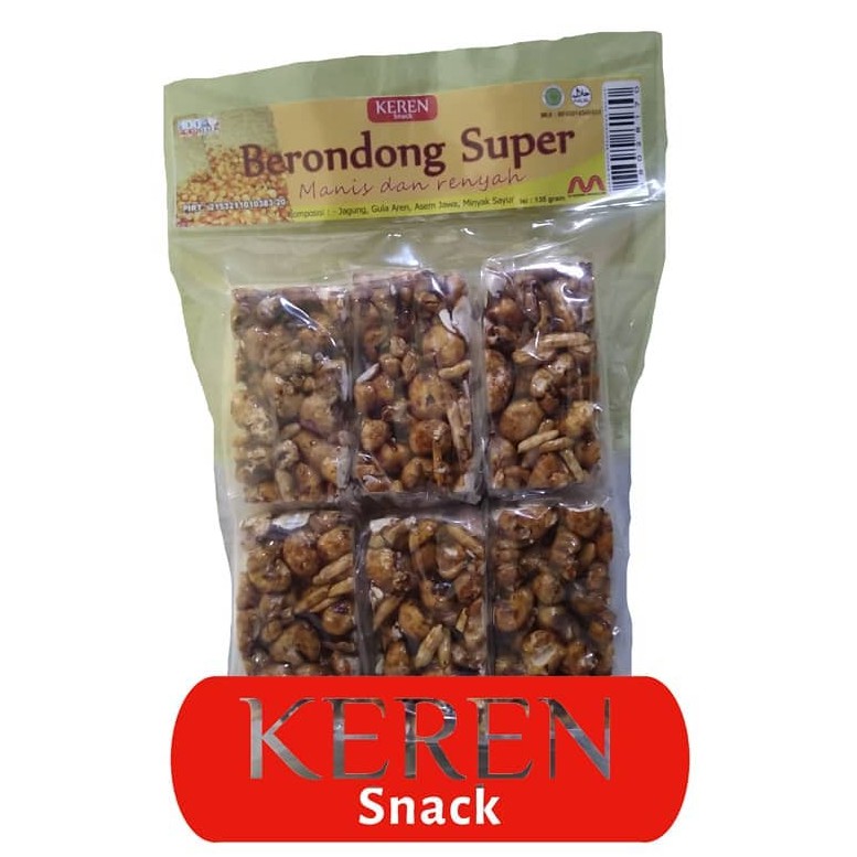 

Keren Snack Berondong Super Popcorn 135 gr