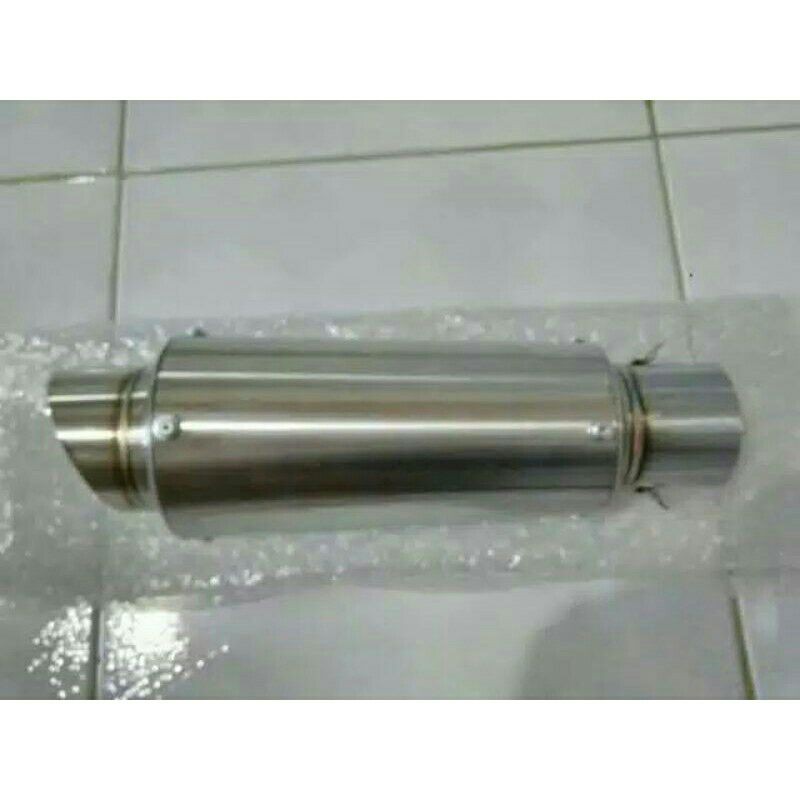 silencer knalpot pro liner polosan stainless silencer knalpot only inlet 50