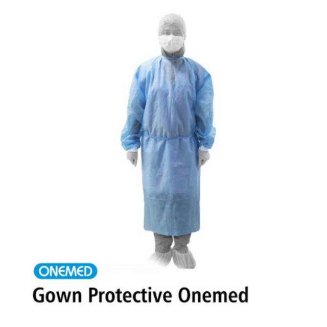 Gown Protective Onemed Baju Hazmat Baju APD