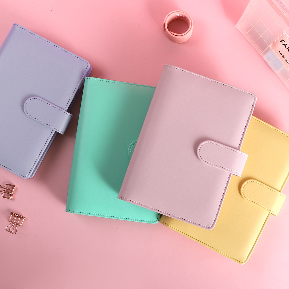 

BINDER KULIT A6 (6 LUBANG RING) Journal Notebook Binder Keuangan Financial Planner Book