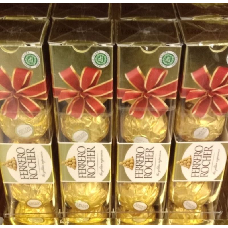 

FERRERO ROCHER ISI 5 PCS / COKLAT PREMIUM IMPORT TERLARIS / GIFT KADO