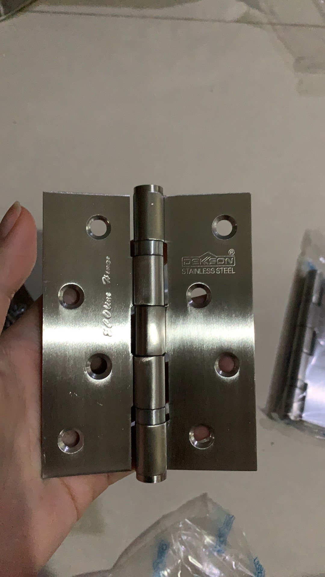 Engsel Kupu-kupu Pintu Hinge Dekson Dekkson 4 Inch Ecoline Ess El 4x3x2mm 2bb Sss Stainless Steel