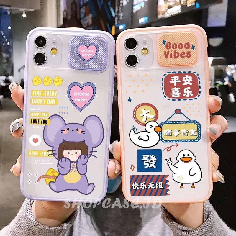[KG03] Case slide Oppo A16 A15 A54 A1K A5S A3S A53 A52 A31 RENO 6 RENO 5 A71 | Case slide kamera pro