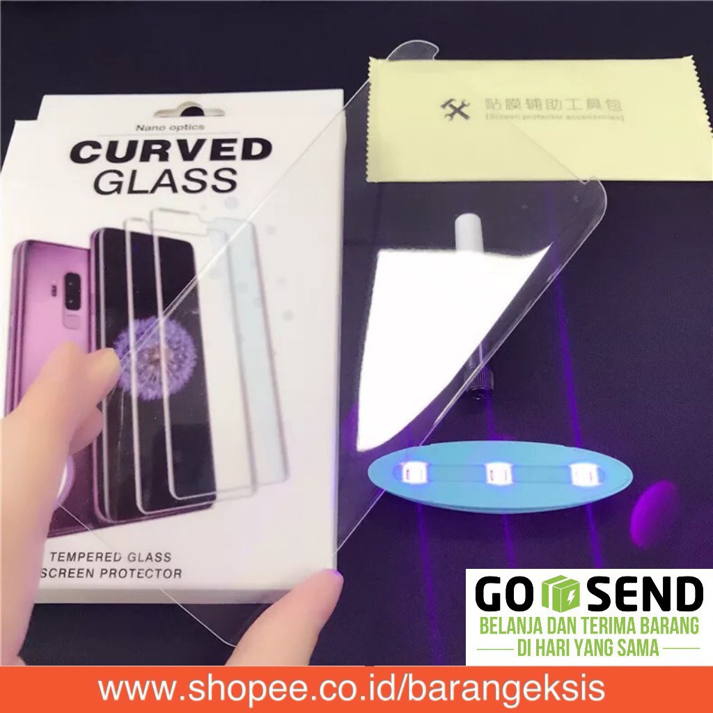 Tempered Glass UV Glue Samsung S10 / S10+ PLUS Full Screen Protector