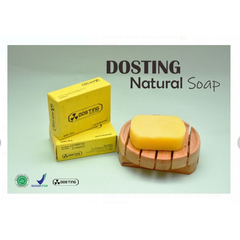 DOSTING WHITENING NATURAL SOAP / SABUN DOSTING ORIGINAL / SABUN MANDI DOSTING