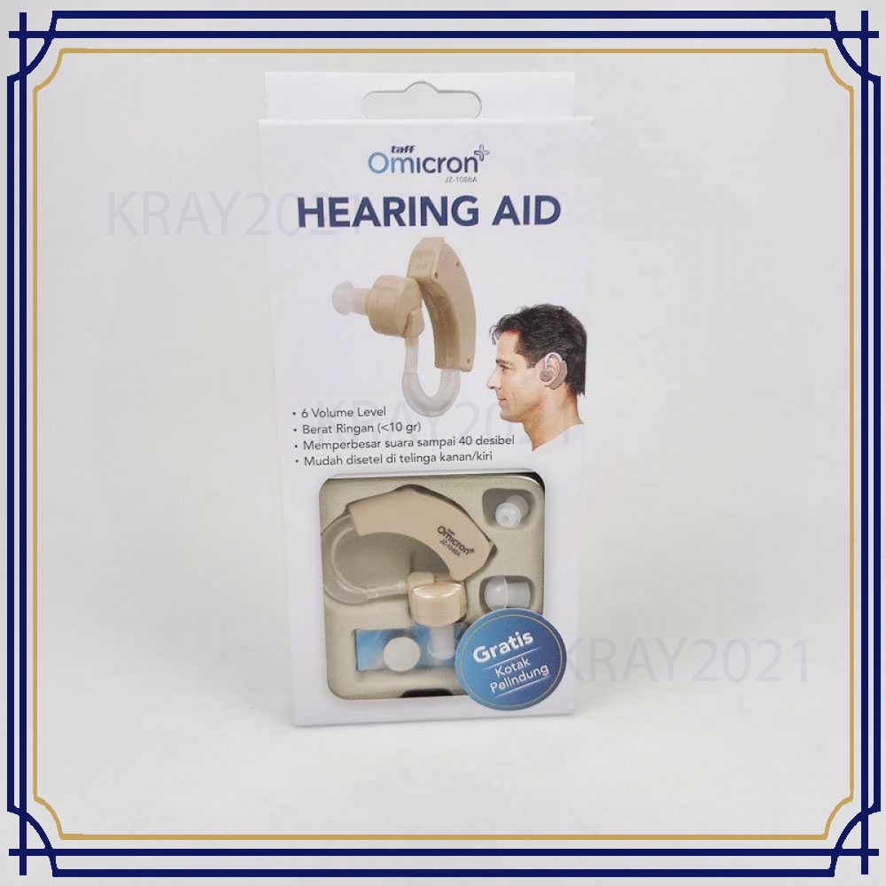TaffOmicron Alat Bantu Dengar Hearing Aid - JZ-1088A