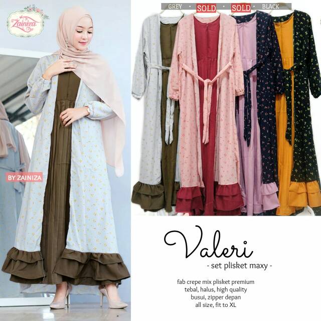 Valerie Set Plisket by Zainiza