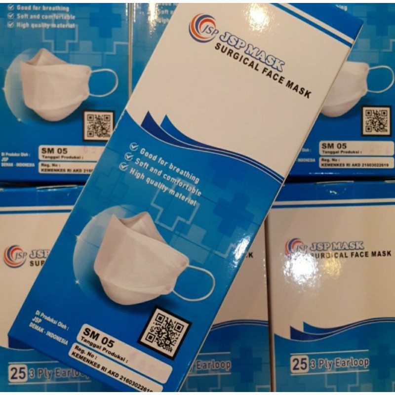 Masker JSP Mask KF94 Korea Evo Surgical Medis