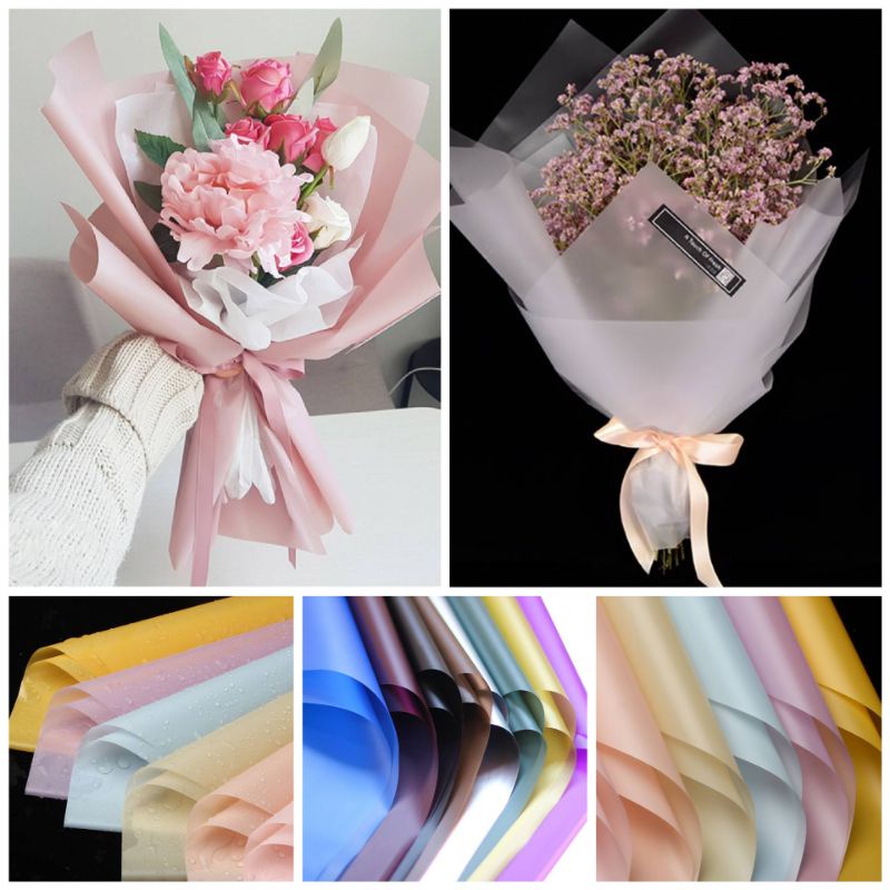 

Flower Wrapping paper Transparan part 1 paper Transparan Cellophane Fulll Colour