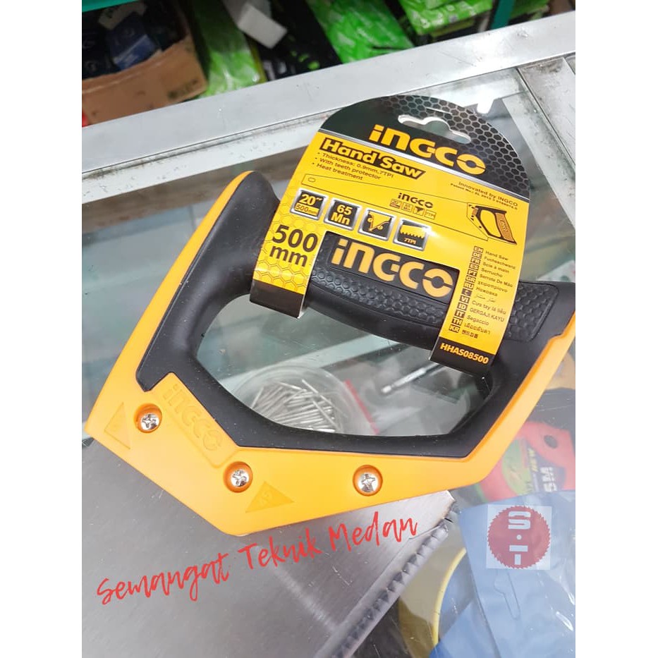  GERGAJI  TANGAN KAYU  HAND SAW GAGANG KARET 20 20 50CM 