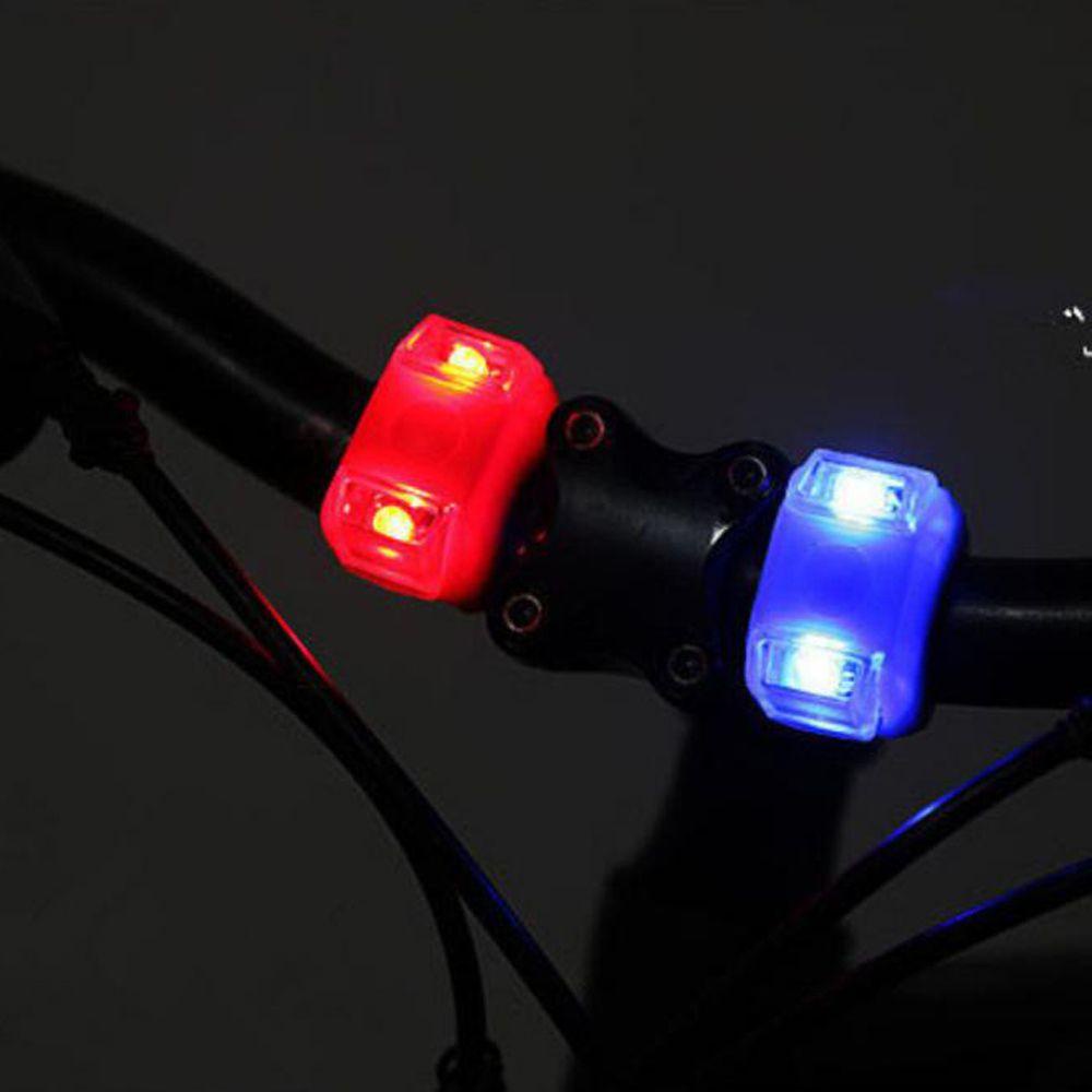 Lanfy Lampu Depan Sepeda Aksesoris Sepeda Lampu Belakang Sepeda Klip Outdoor Cycling Bike Lamp 3mode Bike Light