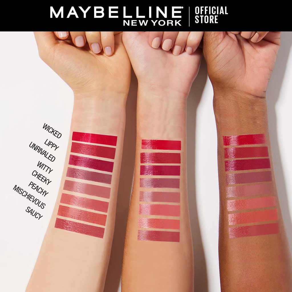 Maybelline Superstay Vinyl Ink - Liquid Lipstik Lipstick Make Up Lip