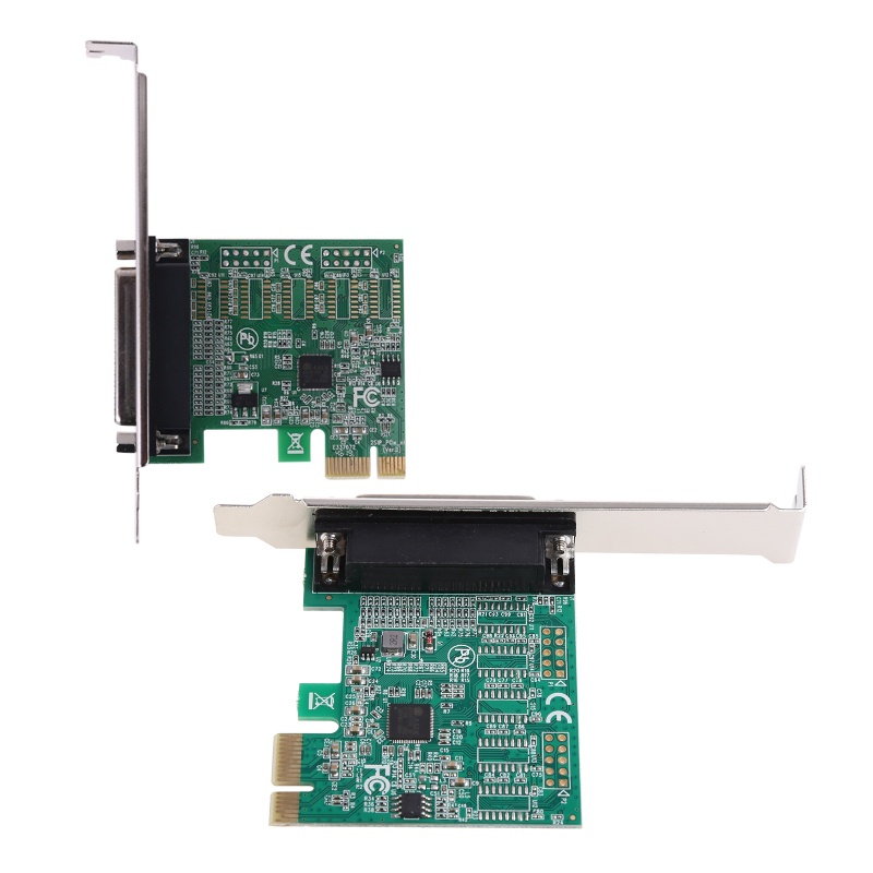 Btsg Paralel Port DB25 25Pin PCIE Riser Card LPT Printer Ke PCI-E Untuk Express Conver