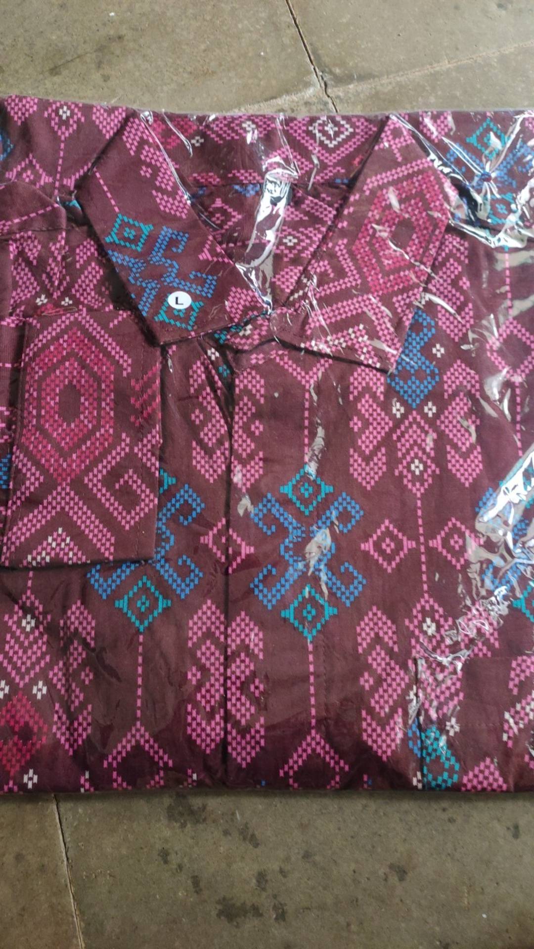 Kemeja Batik Songket Panjang Pria Murah Best Seller Flatzone