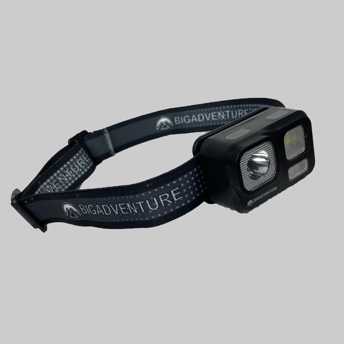 Headlamp Bigadventure Capella Senter Kepala Outdoor Ultralight Camping