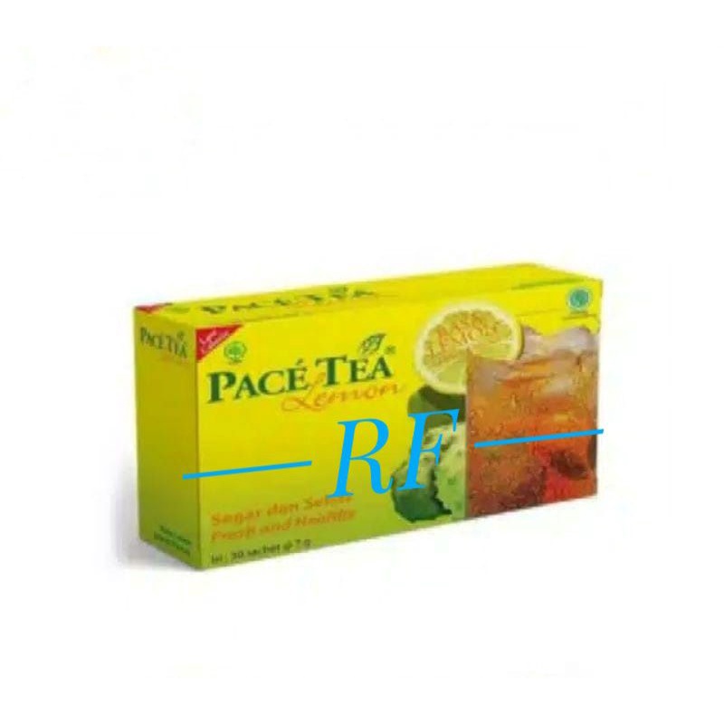 PaceTea atau Pace Tea Lemon Sachet isi 30 (Puspa Pharma/Dipa)