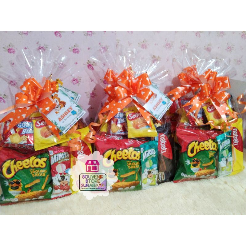 Bingkisan Ultah Murah/ Snack Ultah Paling Murah / Snack Birthday / Paket Ulang Tahun Anak / Hampers snack / Goodiebag Snack / Snack Ultah Surabaya