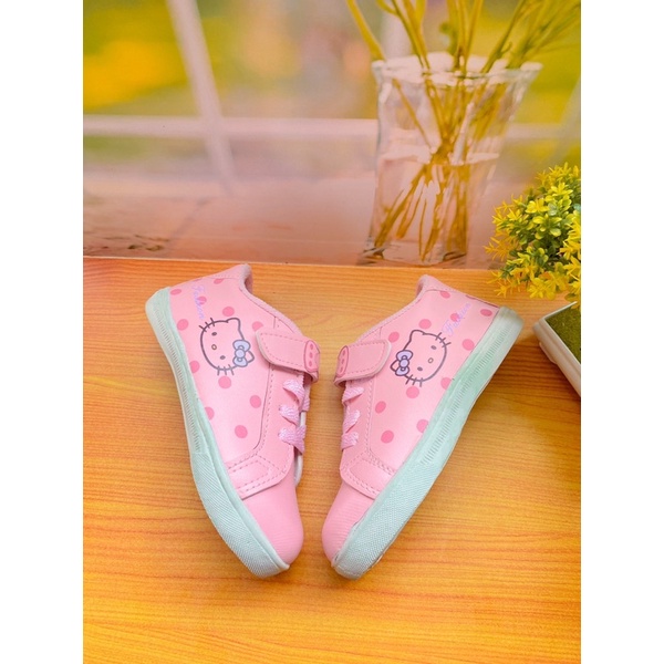 sepatu sneakers anak perempuan usia 3 4 5 tahun murah | hello kity