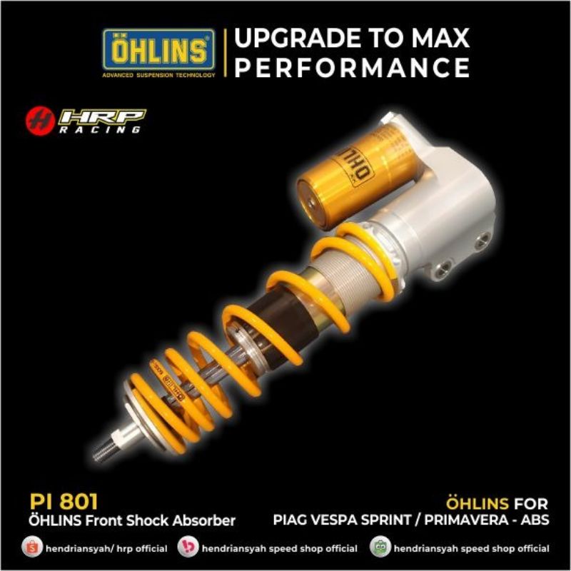 OHLINS PI 801 shock depan vespa primavera/ sprint