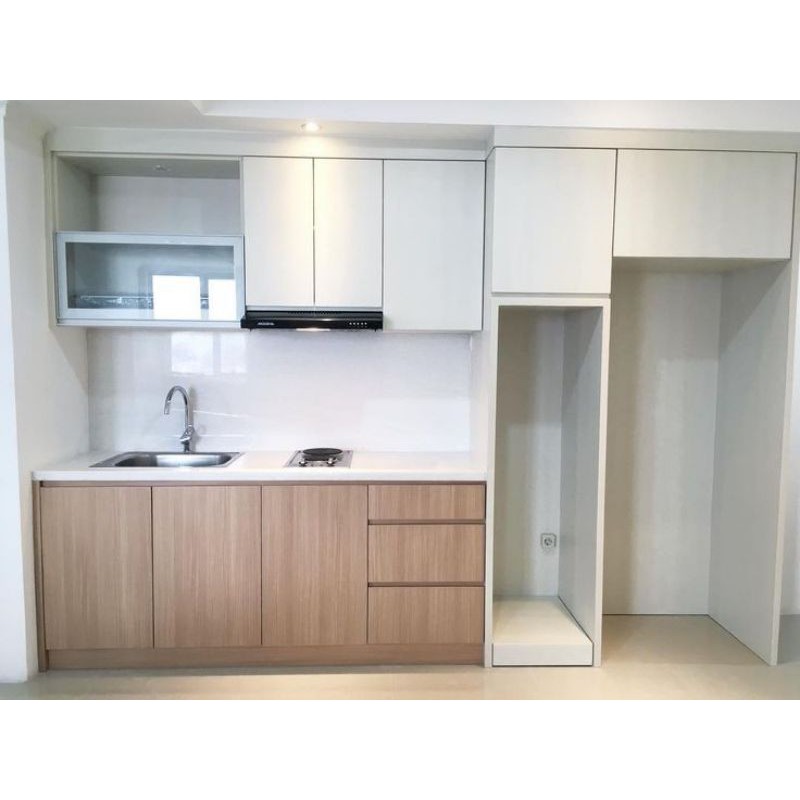 KITCHEN SET HPL KAYU/KITCHEN SET CUSTOM/KITCHEN SET MINIMALIS
