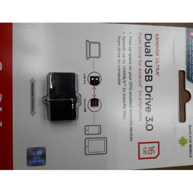 OTG USB DRIVE 3.0 sandisk 16GB