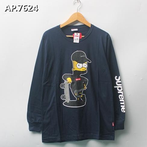 Promo Kaos Murah | Kaos Distro | Kaos Supreme - Lengan Panjang AP-7624 | Baju Kaos Surf
