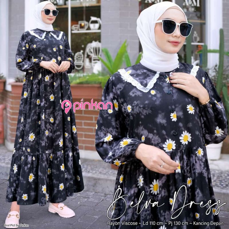 GAMIS PREMIUM MURAH ORIGINAL BY PINKAN / GAMIS SOLO / SALE / VANYSTORE