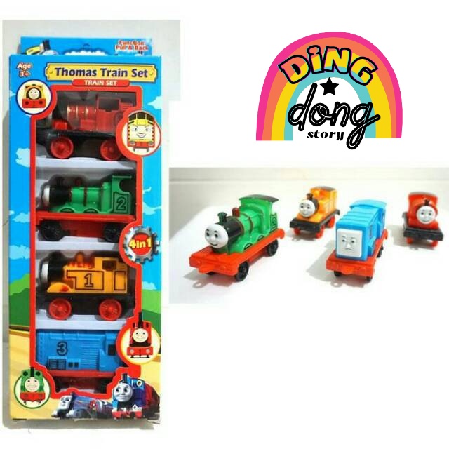 Kereta Tomas Train Mainan Anak Set [Isi 4]  311