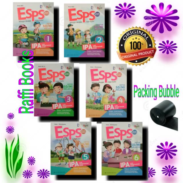 Buku ESPS IPA Kelas 1,2,3,4,5,6 SD/Mi Kurikulum 2013