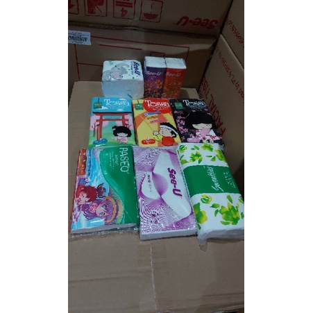 tisue facial see u 650 sheet dan imperium 600 gram 2ply-Random isi 5 11.000