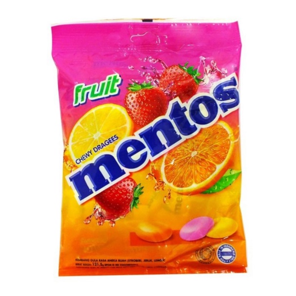 

MENTOS Permen Buah / Fruit