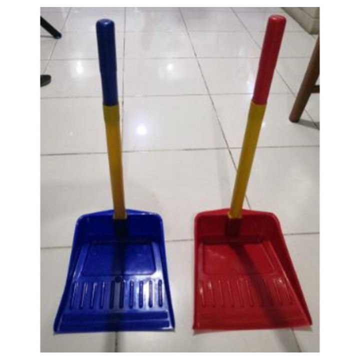 Pengki Cemerlang / Serokan / Serok / Sekop Sampah Gagang Plastik