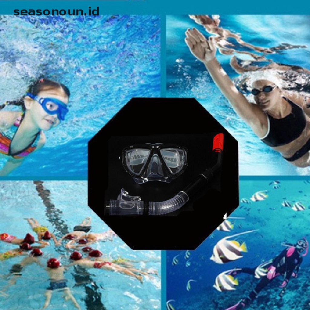 (seasonoun) Kacamata Goggles Anti Kabut Untuk Scuba Diving / Olahraga Air