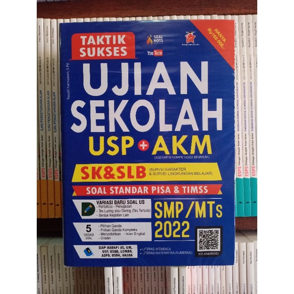 Taktik Sukses Ujian Sekolah USP + AKM SMP 2022