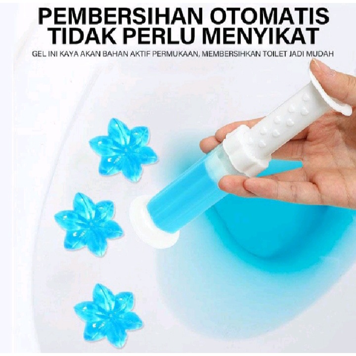 Pengharum Closet Gel suntikan fragrance kloset penghilang bau WC steril pewangi toilet kamar mandi