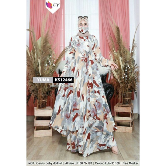 Set Tunik Yuma KS12465 - KS12468 Harga