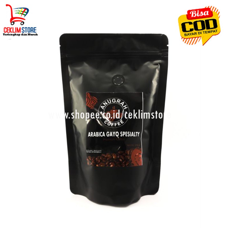 

Kopi Gayo Arabika Specialty 250Gr Anugrah Coffee