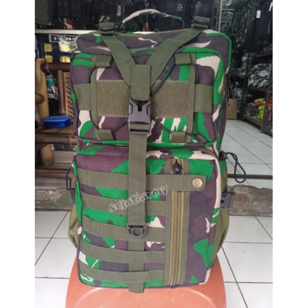 Tas libanon army/tas libanon loreng tni/taa libanon hijau/tas model baru army