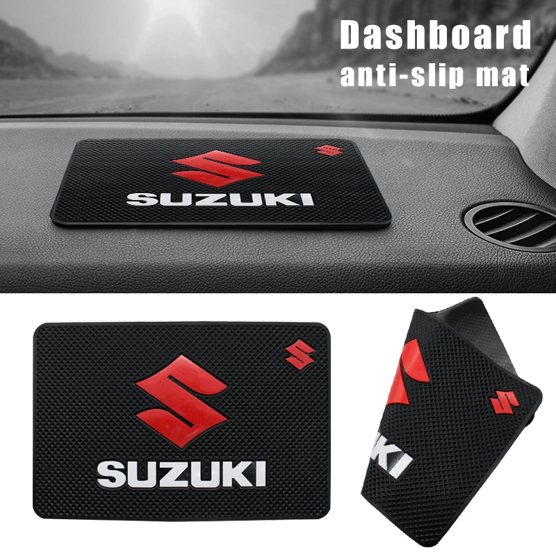 Suzuki Matras Dashboard Mobil Anti Slip Bahan Karet Silikon Pvc