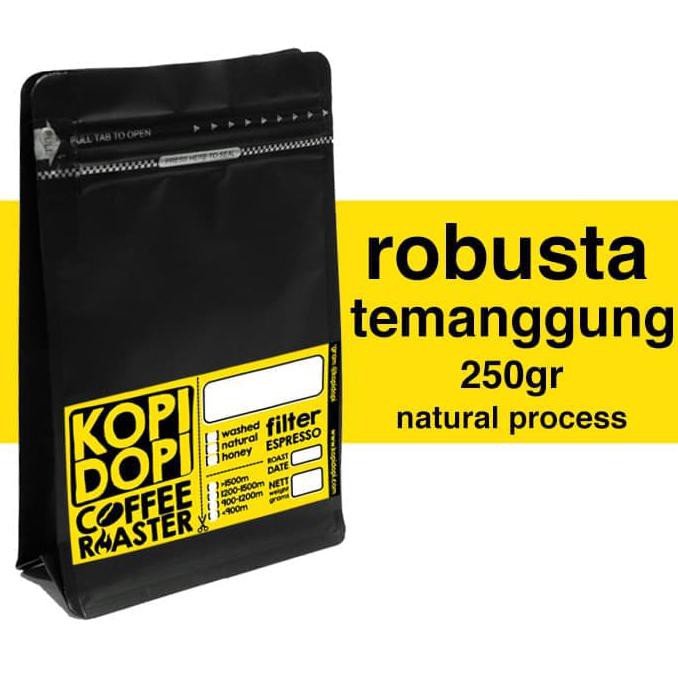 

Kopi Robusta Temanggung 250 gram BERKUALITAS