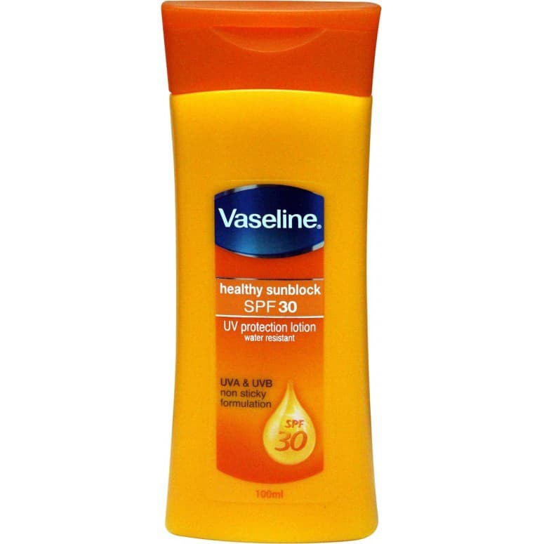 Vaseline Healthy Sunblock spf 30 100ml | Shopee Indonesia