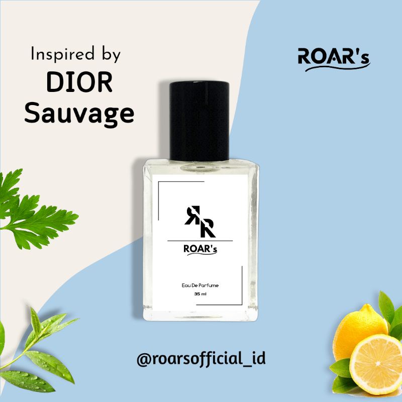 ROARS - Parfum Cowo SAUVAGE Minyak Wangi Pria - PREMIUM
