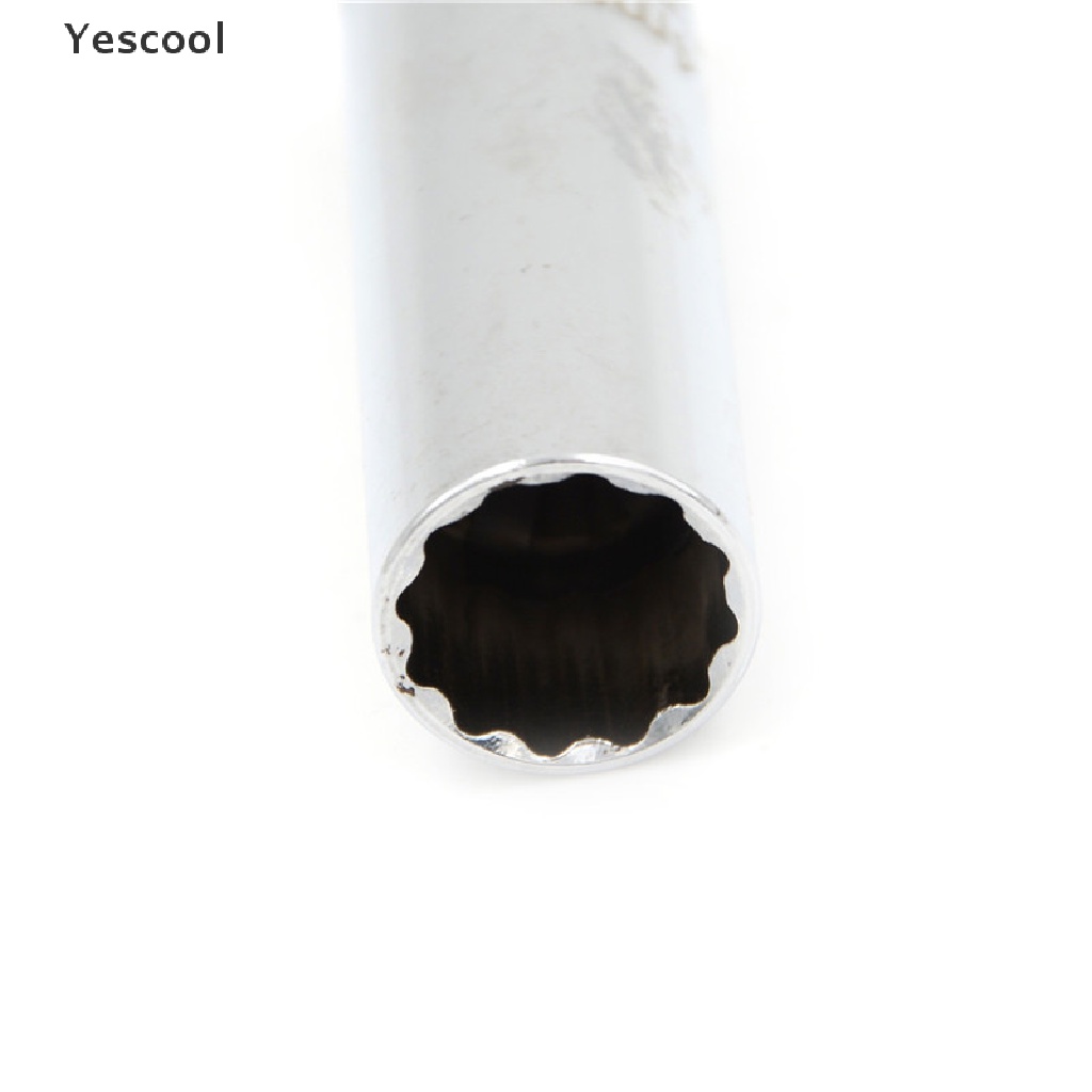 Yescool Kunci Sok Busi 12 Titik Bahan Metal Ukuran 14mm