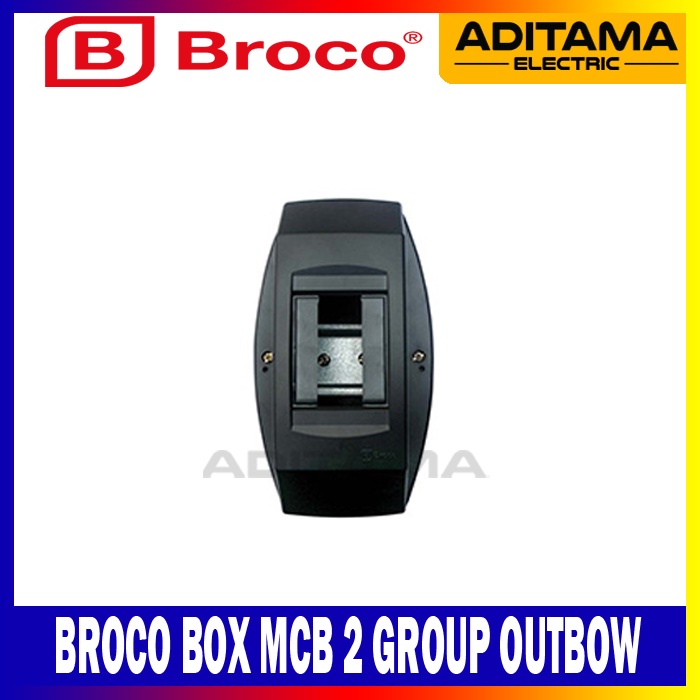 BOX MCB 1-2 GROUP OUTBOW BROCO/ BROCO BOX MCB 1-2 GROUP OUTBOW