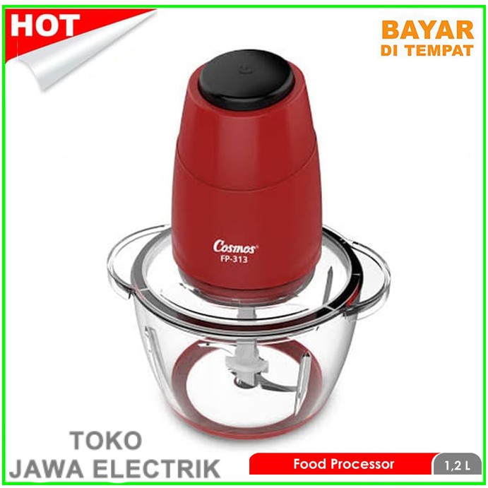 Cosmos Food Processor Cosmos FP 313 / Blender Mini penggiling Makanan