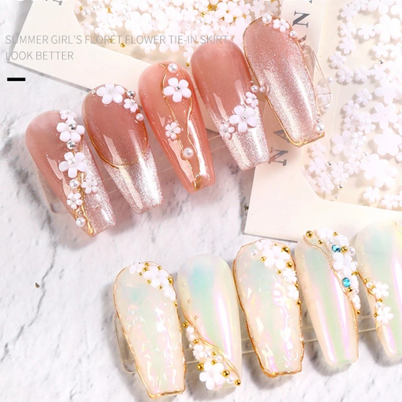 Bunga Mawar 3d Untuk Dekorasi Nail Art