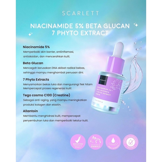 Scarlett Whitening Serum Niacinamide 5%