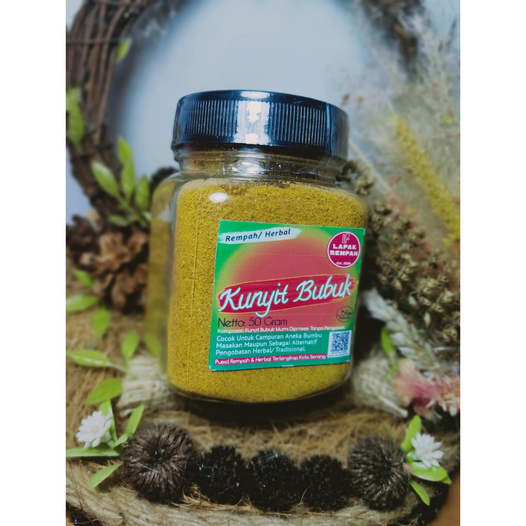 

KUNYIT BUBUK BOTOL 50gr